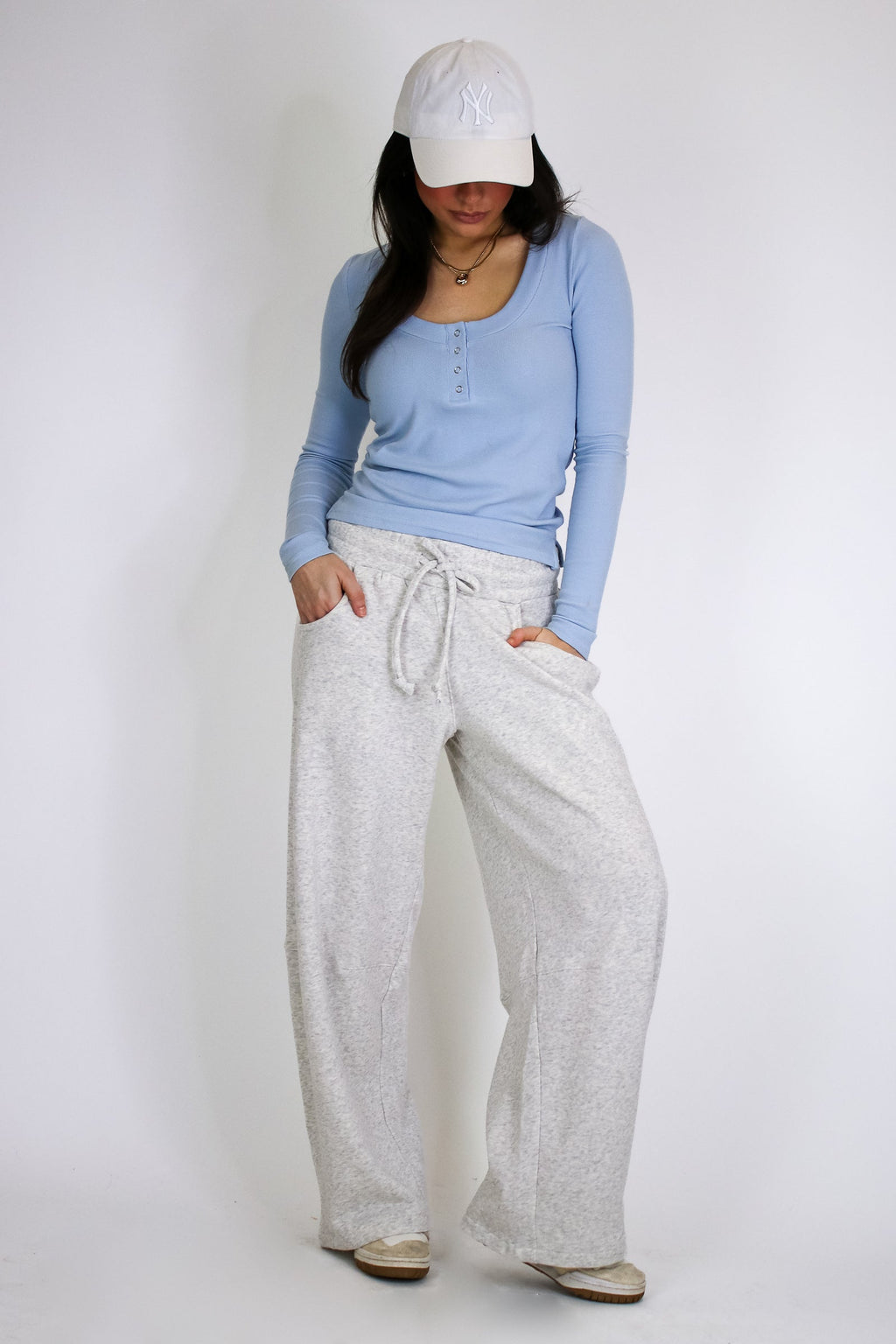 Cloud Fleece Barrel Pants