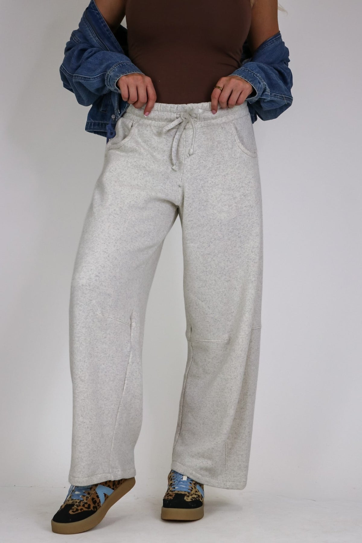 Cloud Fleece Barrel Pants