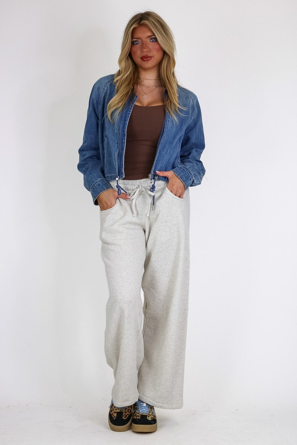 Cloud Fleece Barrel Pants