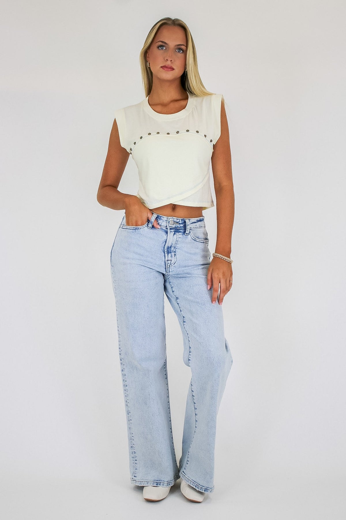 Effortless Icon Wide Leg Jeans