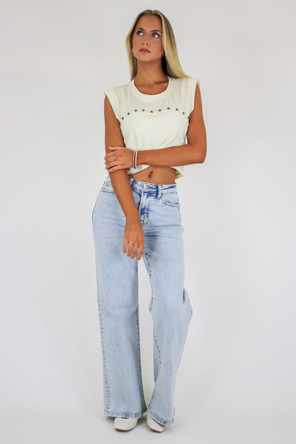 Effortless Icon Wide Leg Jeans