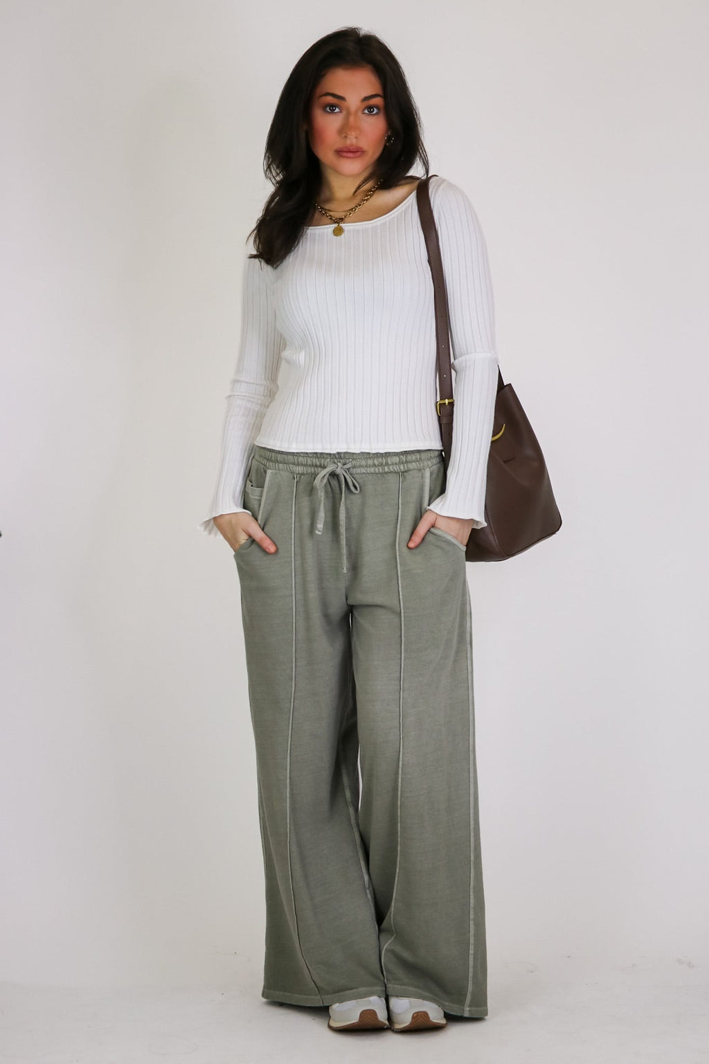 Faded Hour Wide Leg Pants