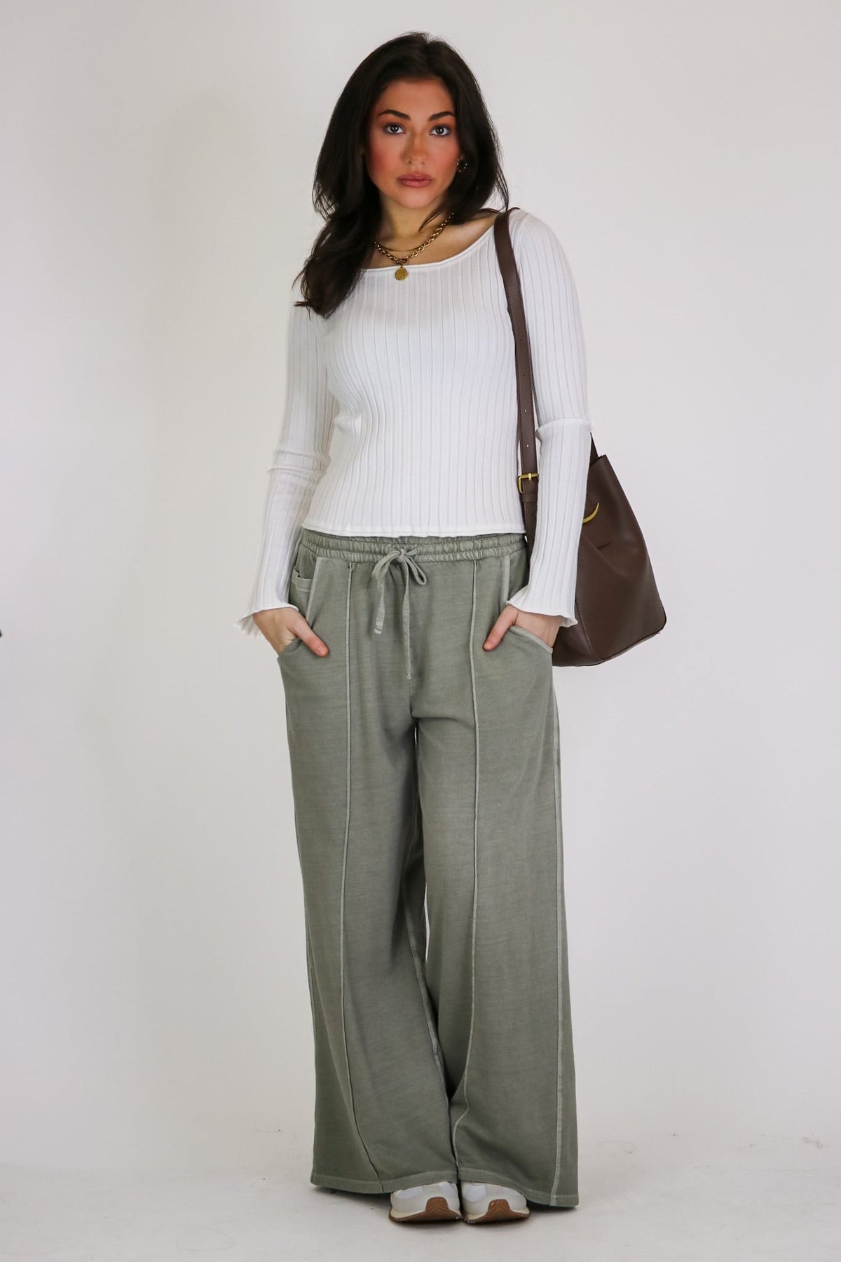 Faded Hour Wide Leg Pants