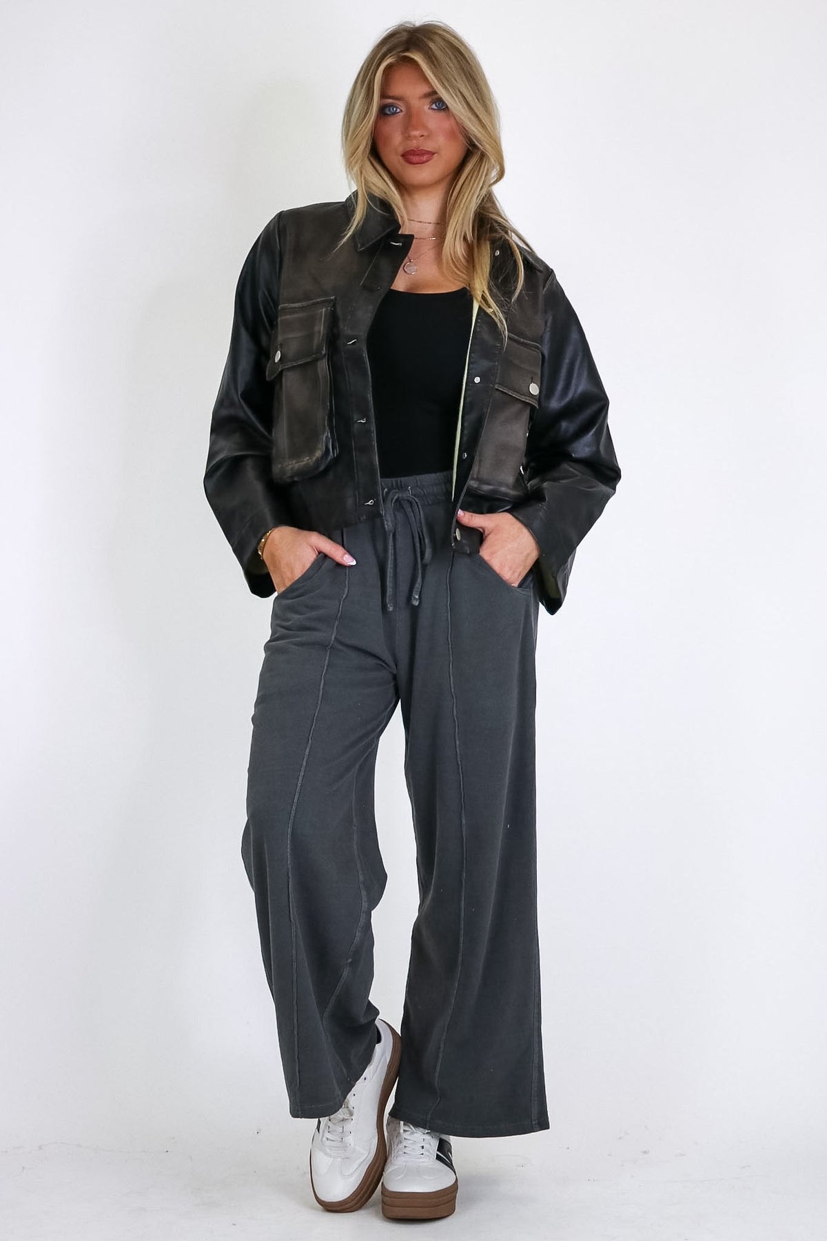 Faded Hour Wide Leg Pants