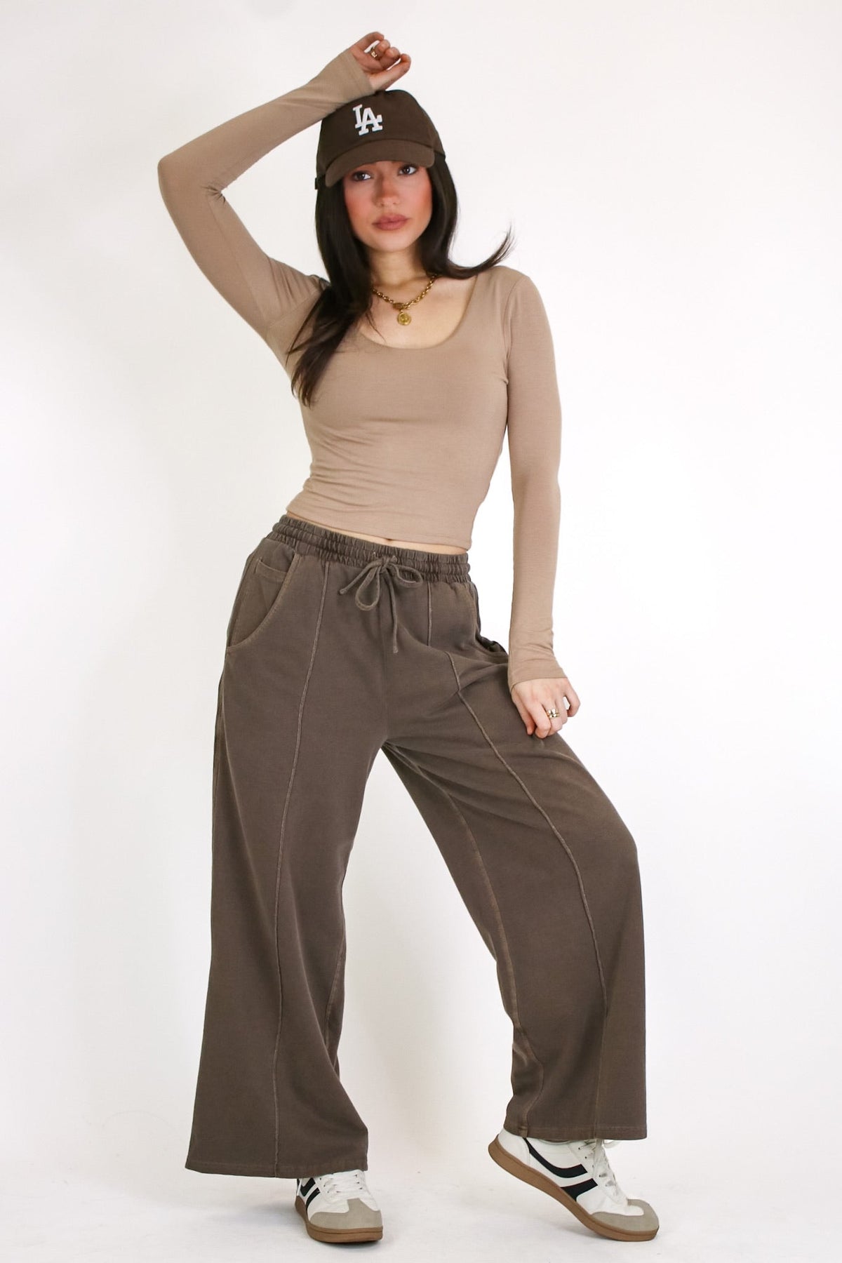 Faded Hour Wide Leg Pants