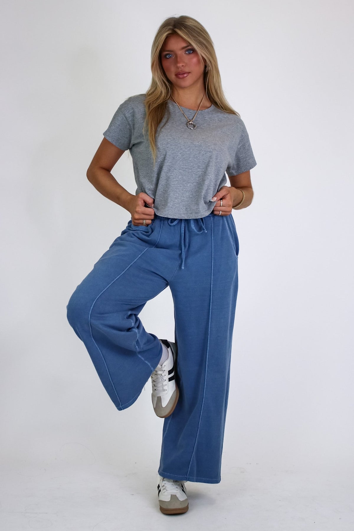 Faded Hour Wide Leg Pants