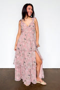 Garden Dream Floral Tiered Ruffle Dress
