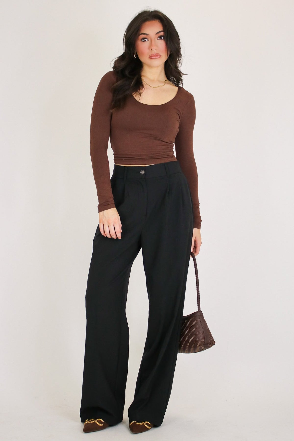 Quinn Wide Leg Trousers