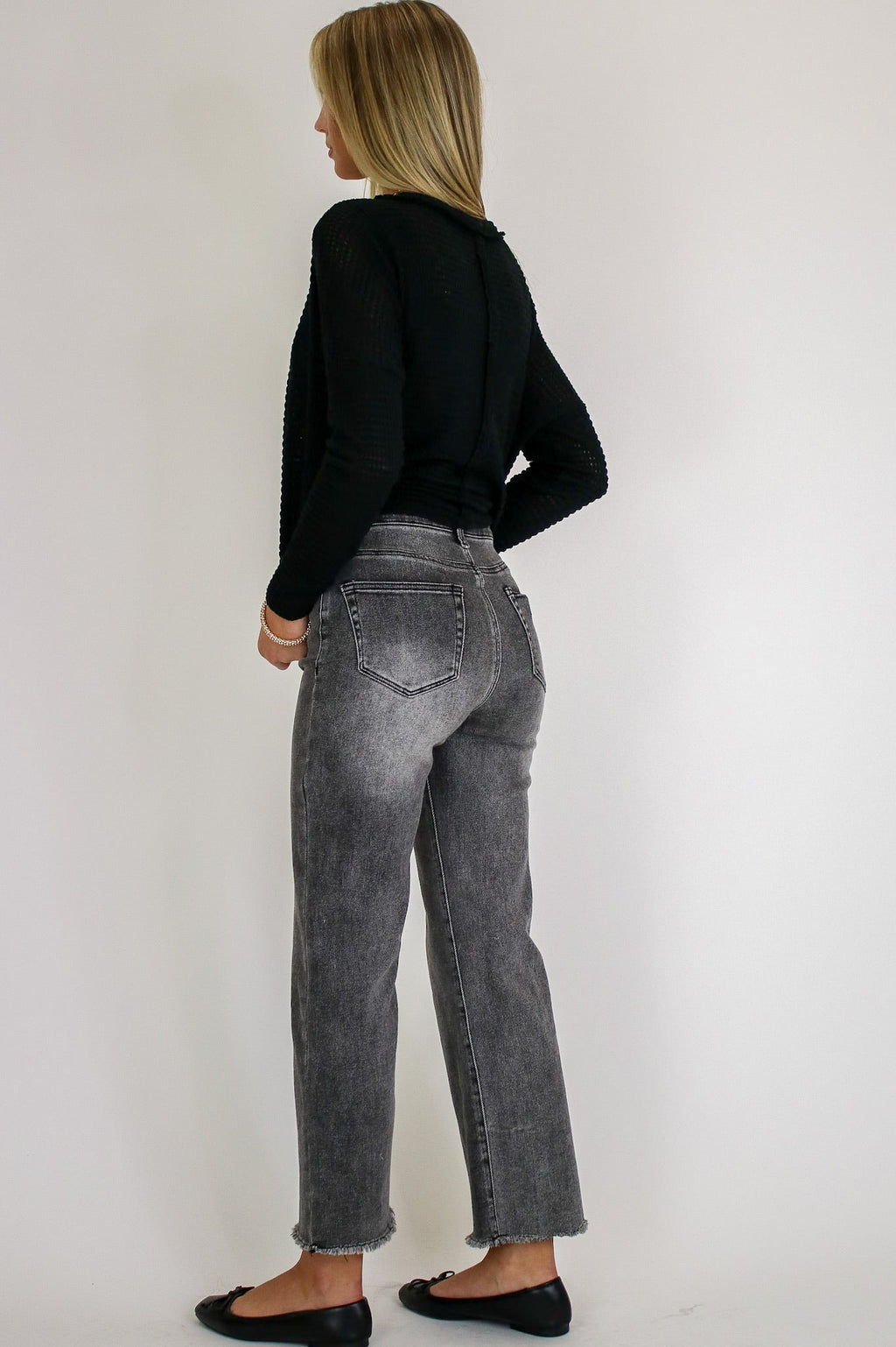 Skyline Charm High Rise Bootcut Jeans