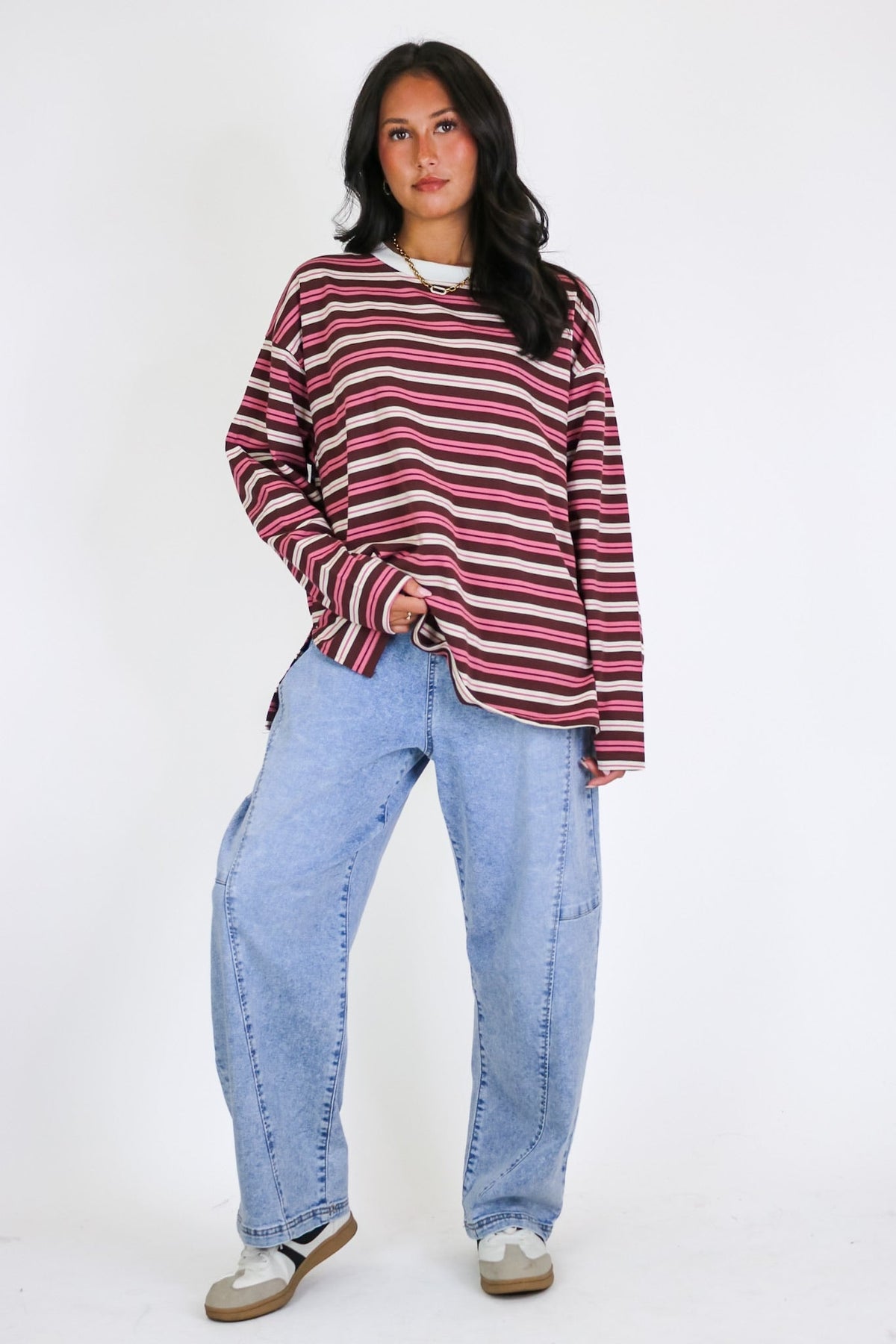 Soft Standard Striped Pullover
