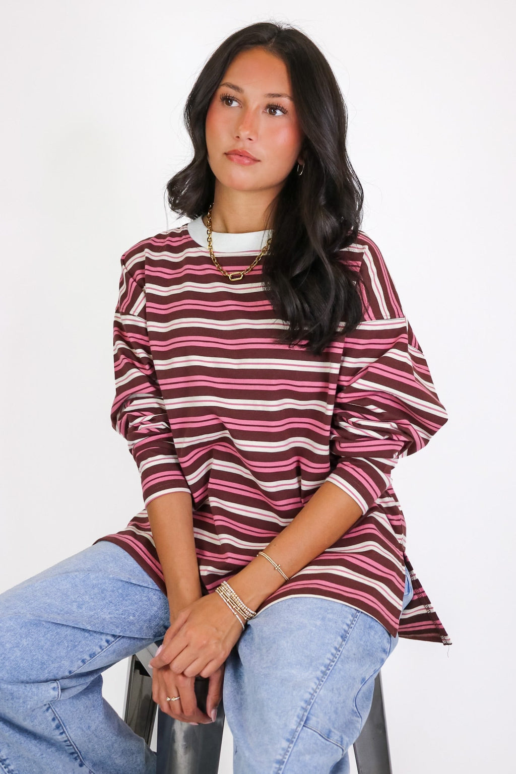 Soft Standard Striped Pullover