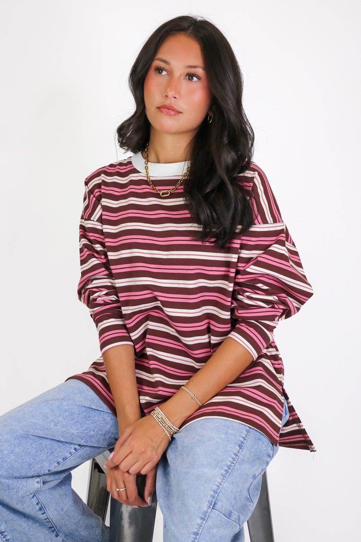 Soft Standard Striped Pullover