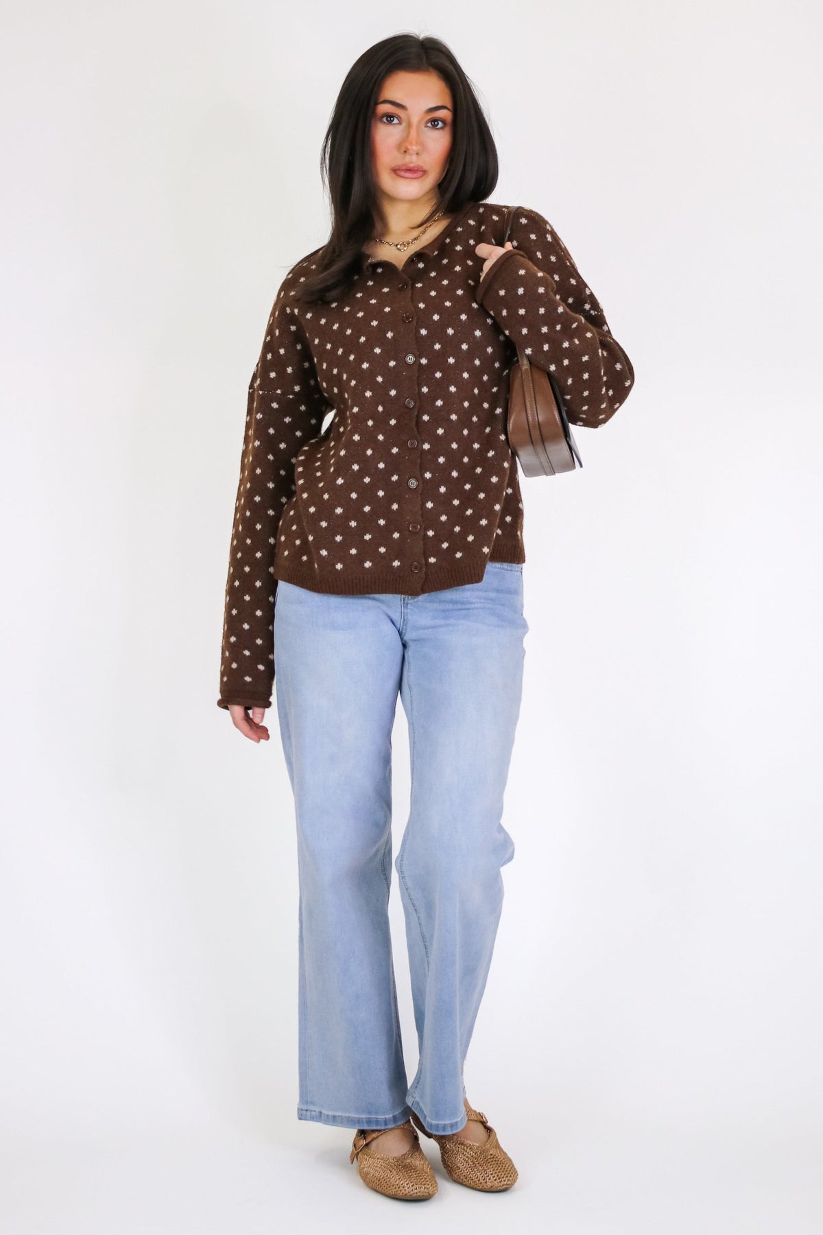 The Margot Dot Cardigan